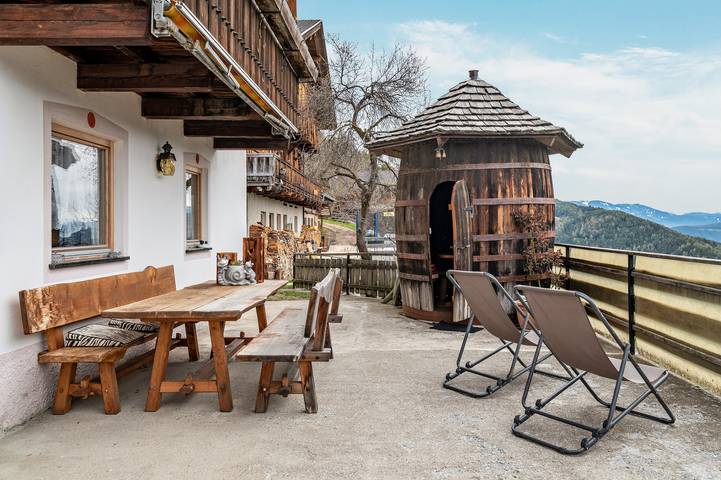 Ferienwohnung für 6 Personen, mit Garten