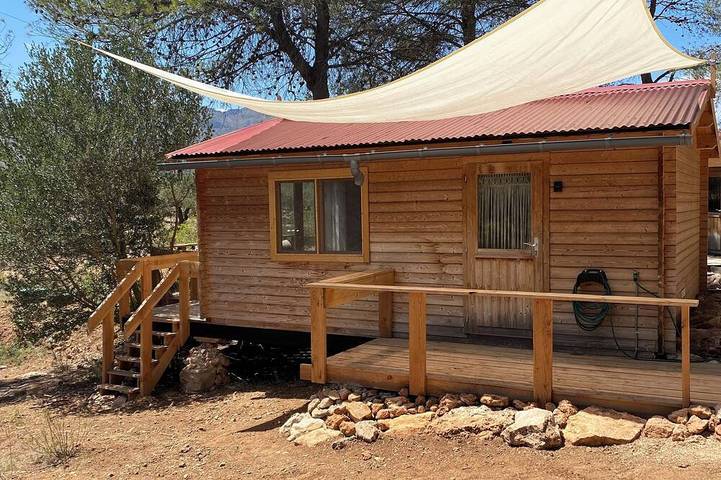 Cabane en bois pour 4 personnes
