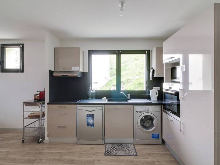 Gîte pour 8 personnes, avec balcon dans La Mongie - 2