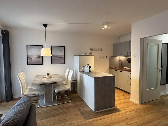 Ferienwohnung für 4 Personen, mit Balkon und Sauna in Duhnen