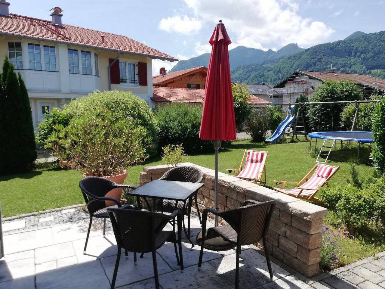Ganze Ferienwohnung, Ferienwohnung am Golfplatz - Ferienwohnung Am Golfplatz, 35m², Terrasse in Grassau, Chiemsee