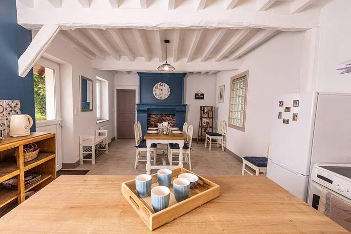 Location de vacances pour 4 personnes, avec Jardin à Hardencourt-Cocherel
