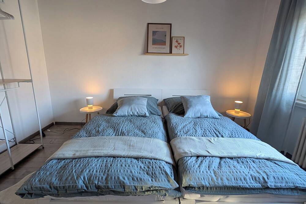 Ganze Wohnung, Direkt am Kurpark Ferienwohnung im Herzen Bad Rappenau mit Balkon und Garten in Bad Rappenau, Kraichgau