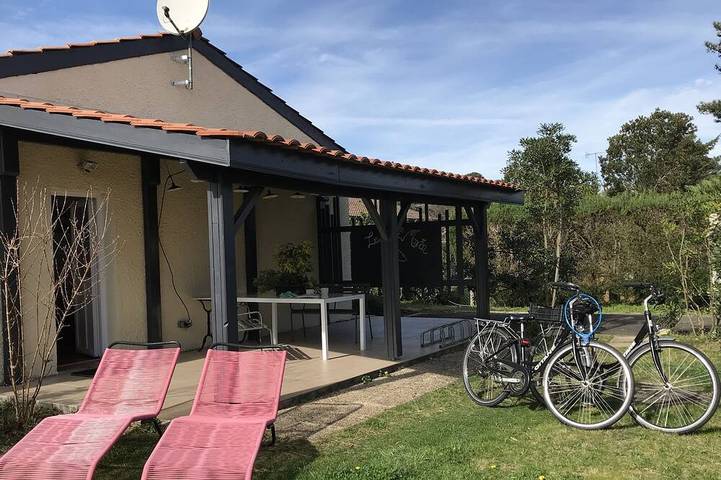 Appartement de vacances pour 4 personnes, avec terrasse et jardin à Gujan-Mestras