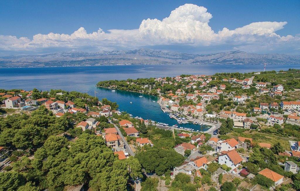 Maison confortable avec la terrasse et la vue sur le mer Splitska, Brac K-25269 in Supetar, Brac