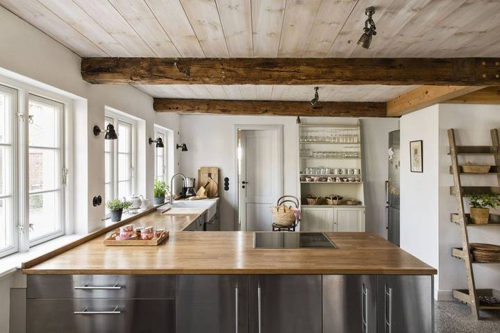 Ferienhaus für 9 Personen, mit Terrasse und Garten sowie Sauna und Ausblick in Pommerby - 3