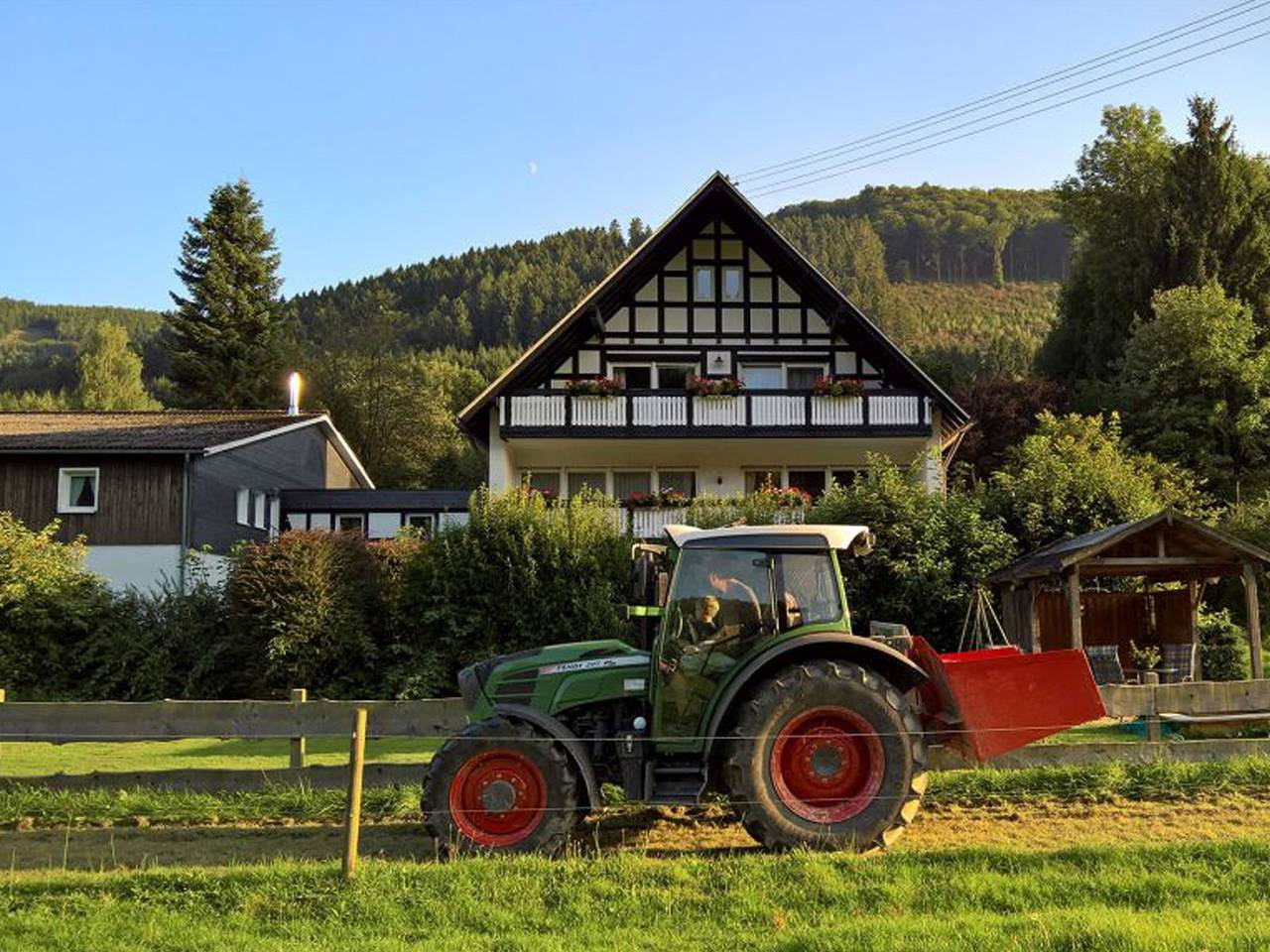 Ferienwohnungen Lennehof - Ferienwohnung Typ A Ponyweide, 47qm, 2 Schlafzimmer, max. 4 Personen in Lennestadt, Sauerland