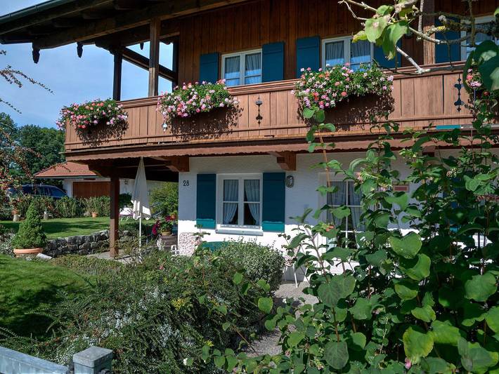 Ferienwohnung für 2 Personen, mit Balkon und Garten, mit Haustier am Tegernsee - 3