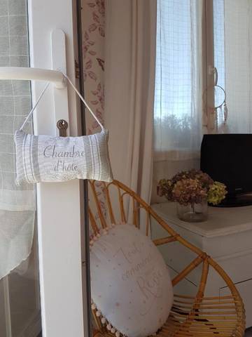 Chambre d’hôte pour 2 personnes, avec terrasse et vue à Sare