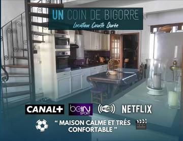 Gîte pour 10 personnes, avec terrasse à Tournay