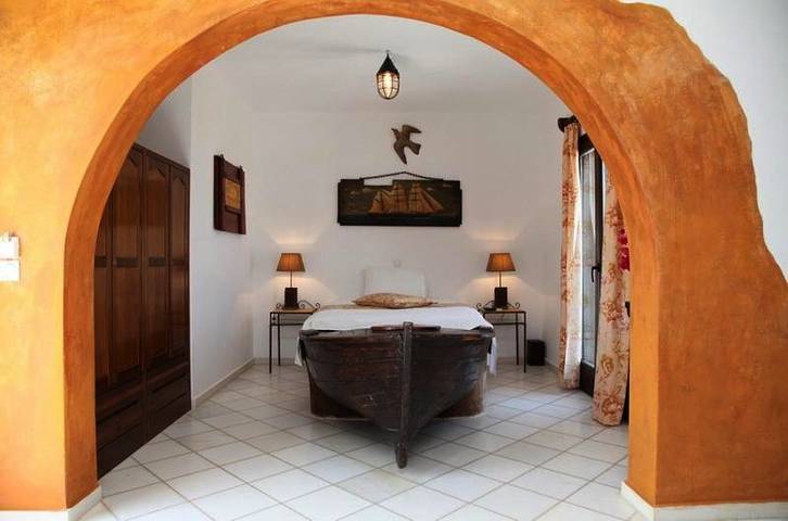 Appartement de vacances pour 3 personnes, avec jardin
