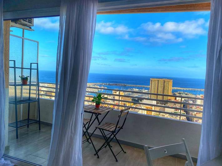 Apartamento de vacaciones para 4 personas, con balcón y vistas - 1