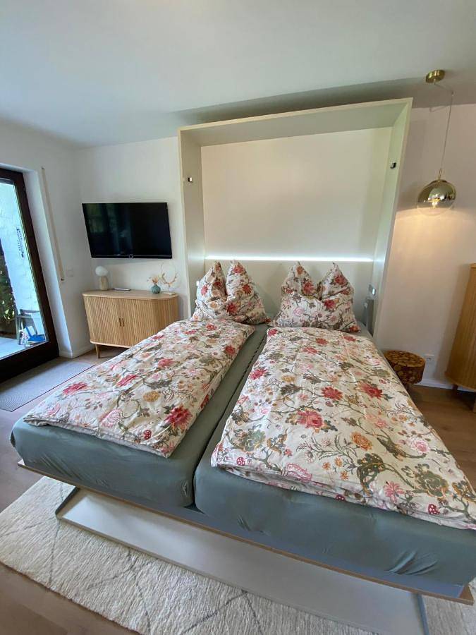 Ferienwohnung für 3 Personen, mit Garten und Ausblick in Oberreute - 4