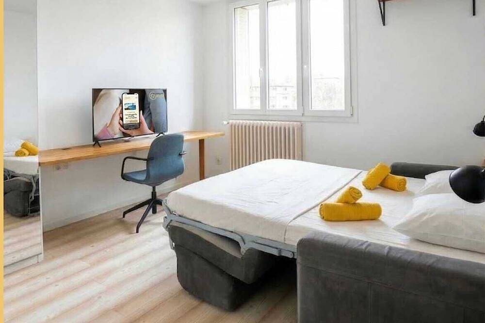 Entire apartment, Chez Gilles I Studio I Ambilly in Ambilly, Saint-Julien-en-Genevois region