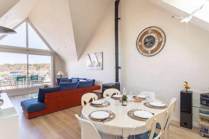 Ferienhaus für 6 Personen, mit Ausblick und Garten in Erquy