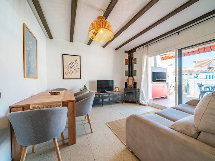 Vakantieappartement voor 3 personen, met terras in Pineda de Mar