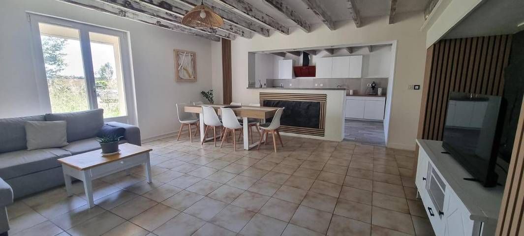 Location de vacances pour 8 personnes, avec Jardin dans Dunes