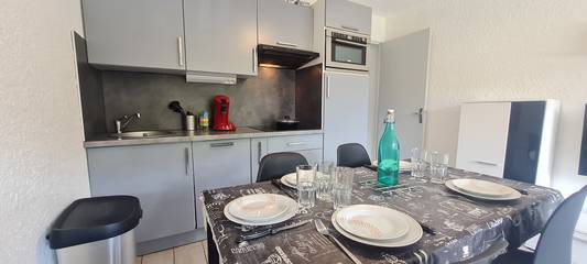 Gîte pour 4 personnes, avec balcon dans Office De Tourisme Des Deux Alpes Front De Neige