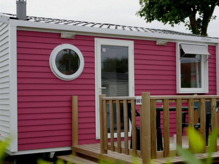 Camping Paradis Le Royon - Mobilhome 2 personnes - Mobil Duo in Fort-Mahon-Plage, Région d'Abbeville