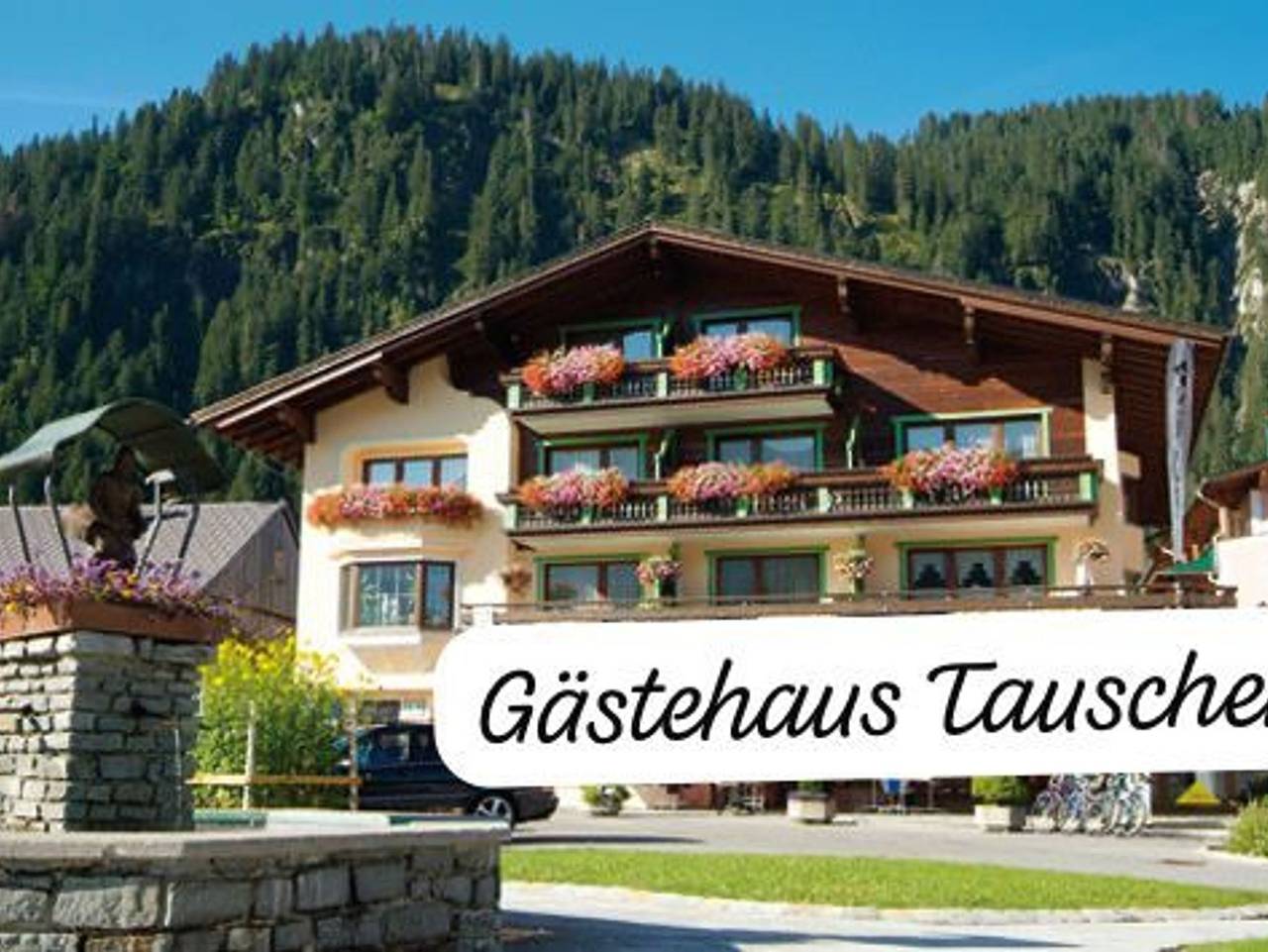 Ganze Ferienwohnung, Gästehaus Tauscher am Haldensee - Doppelzimmer mit Frühstück in Grän, Allgäuer Alpen (Österreich)