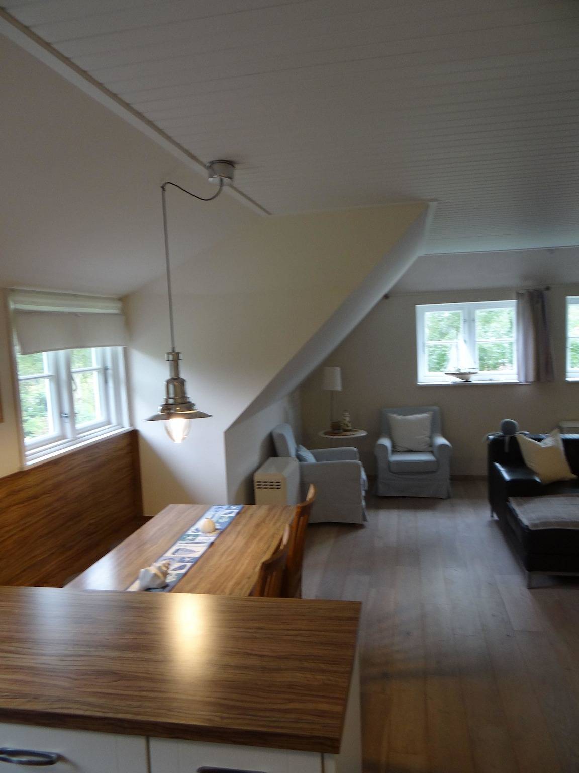 Ganze Ferienwohnung, Ferienwohnung (Dg) im Reetdachhaus im Ort Welt in Welt, Eiderstedt