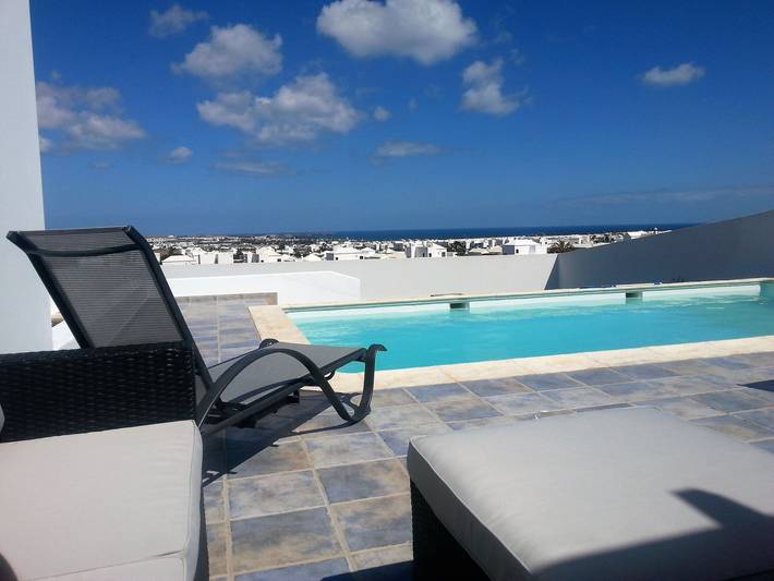 Bungalow für 4 Personen, mit Garten und Pool in Playa Blanca - 2