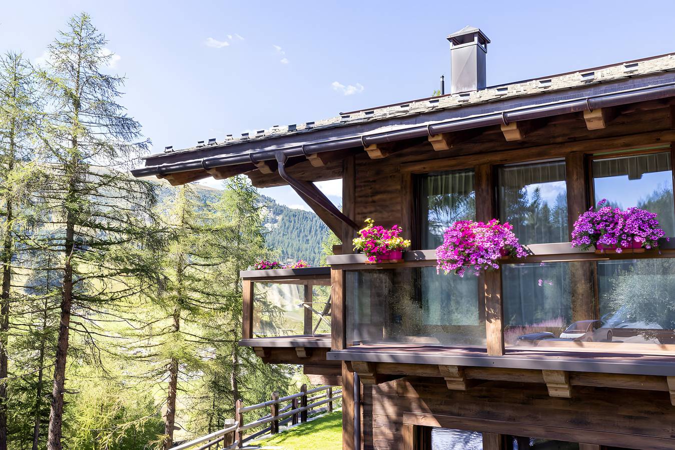 Zimmer 'Imbosc'ché Bnb Argento' mit Bergblick, Gemeinschaftsgarten und Wlan in Teola, Livigno