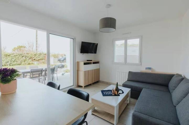 Maison de vacances pour 4 personnes, avec terrasse et jardin