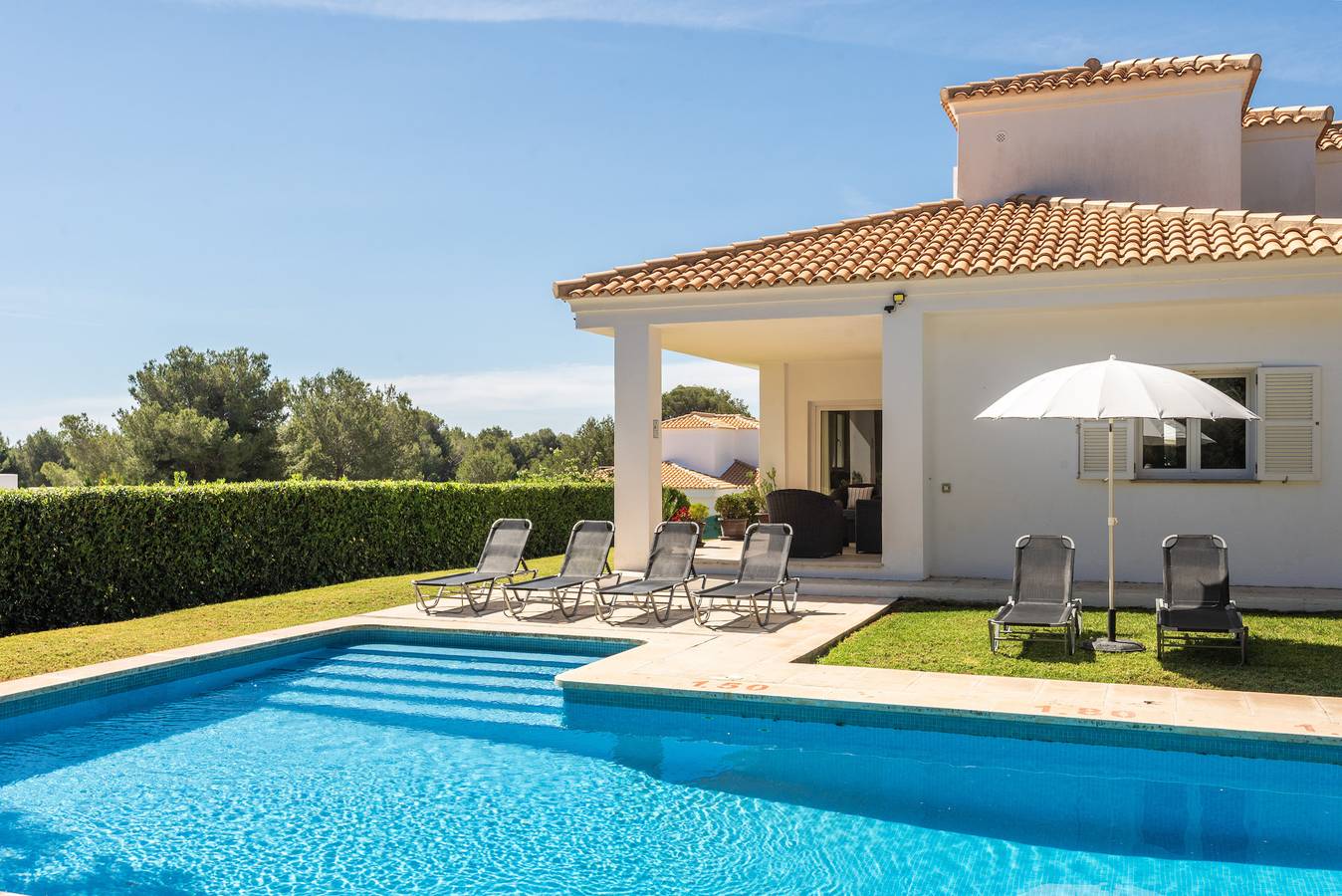 Villa Arual in Coves Noves, Es Mercadal