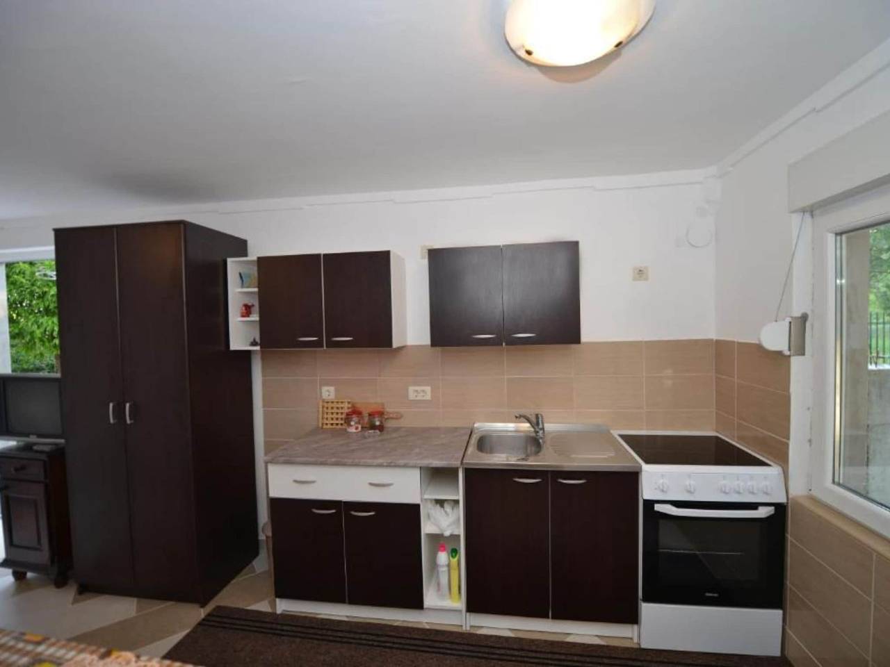 Appartement entier, Studio with Balcony in Tivat in Tivat, Bay of Kotor
