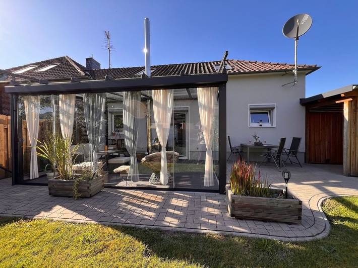 Ferienwohnung für 4 Personen, mit Terrasse und Garten in Drochtersen