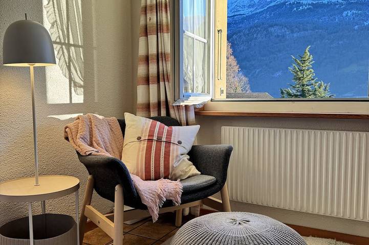 Ferienhaus für 2 Personen, mit Terrasse im Berner Oberland