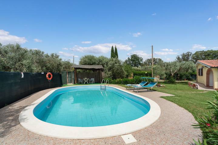 Villa Le Vigne in Bibbona, Costa degli Etruschi