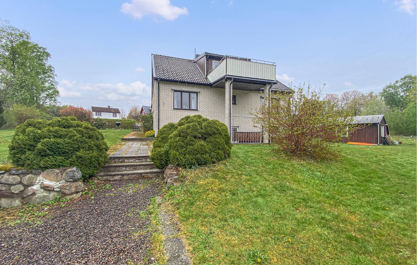 Ferienhaus für 6 Personen mit Terrasse in Kronoberg