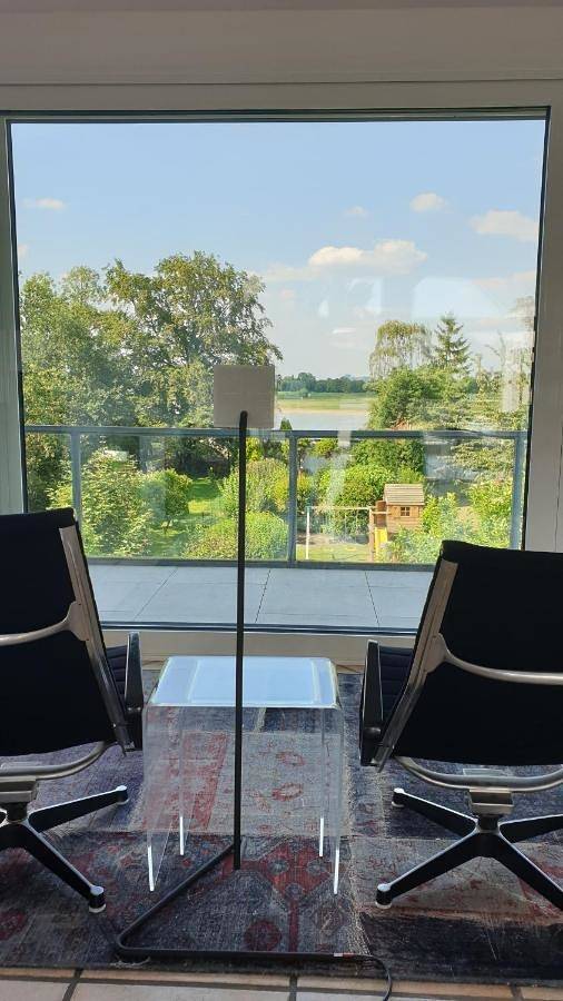 Geheel appartement, Somnar Panoramaloft mit Hästens Betten - Rheinblick 150qm in Neuss, Rhein-Kreis Neuss
