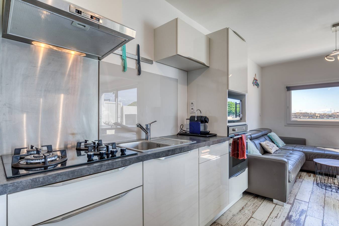 Apartamento entero, Apartamento 'Marina Port Camargue' con vistas al mar, Wi-Fi y aire acondicionado in Port Camargue, Le Grau-du-Roi