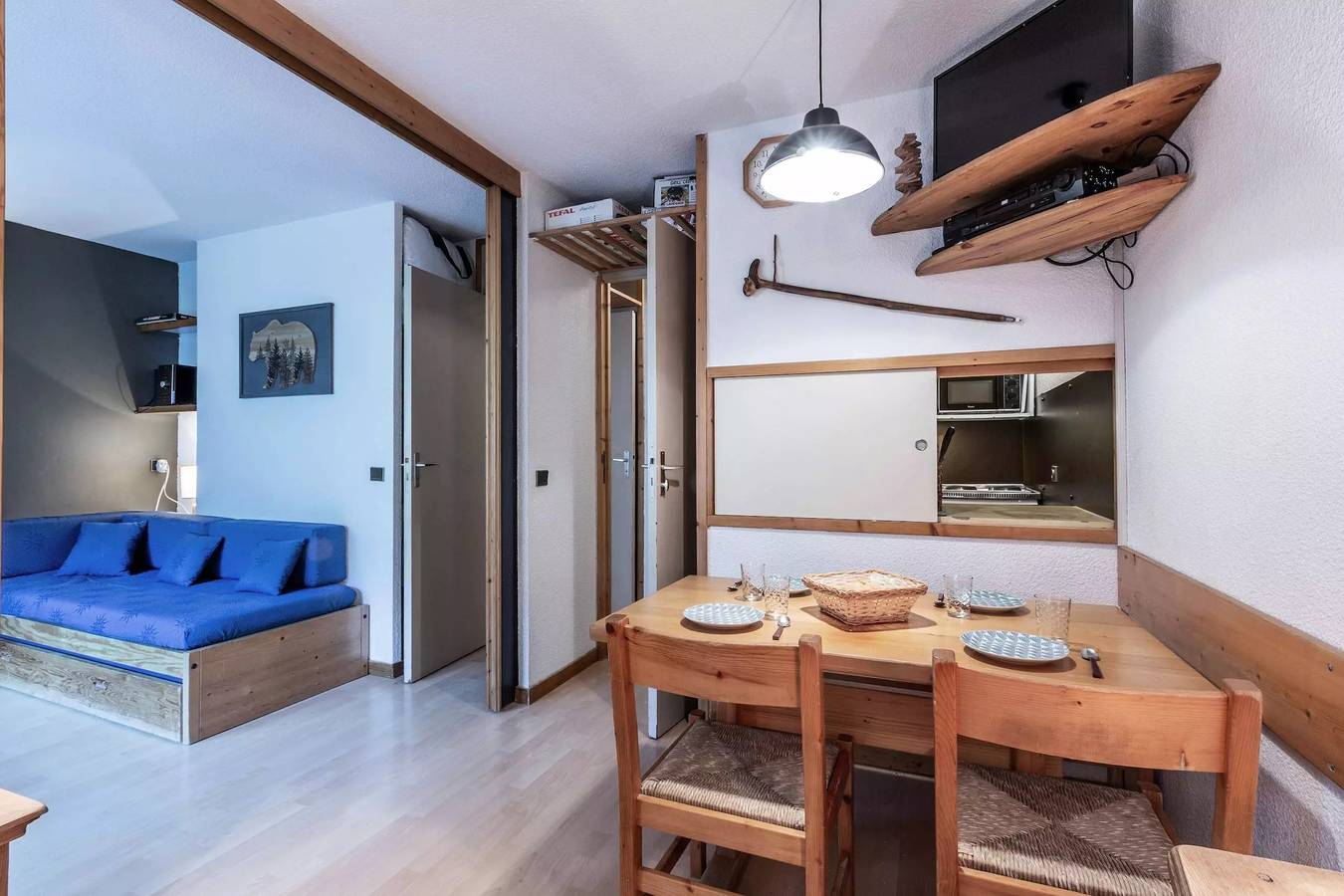 Studio entier, Traverse 10 in La Plagne, Bellentre