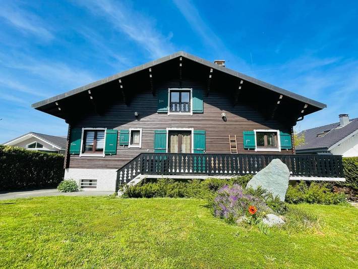 Gîte pour 6 personnes, avec vue ainsi que jardin et vue sur le lac à Lugrin - 3