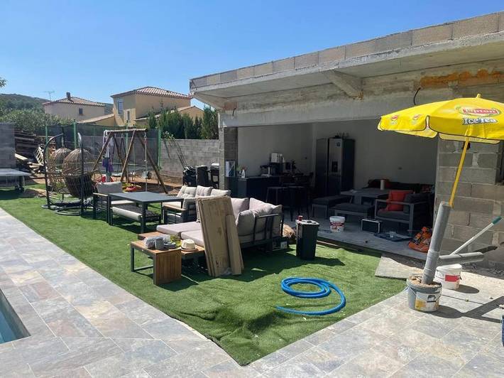 Villa pour 8 personnes, avec terrasse ainsi que vue et piscine à Les Pennes-Mirabeau - 3