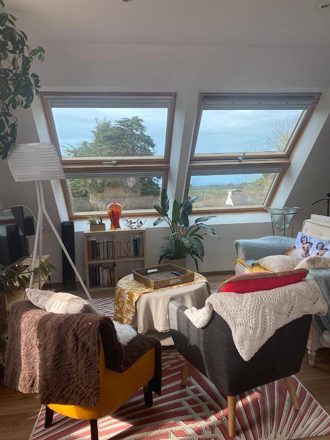 Superior King Room in Perros-Guirec, Côte de Granit Rose