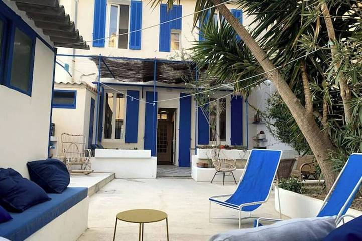 Villa pour 14 personnes, avec terrasse et jardin, animaux acceptés