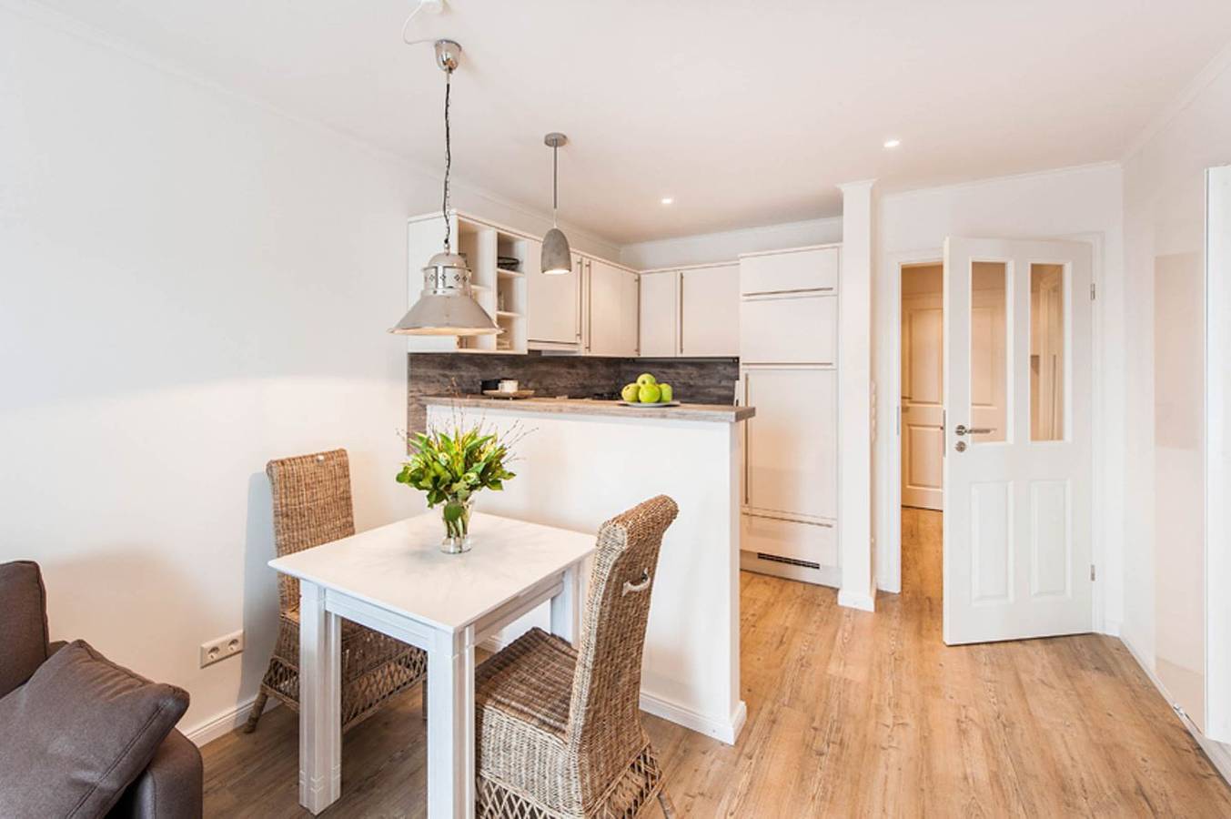 Ganze Wohnung, Weisse Villa - Apartment für 2 Personen am Hafen von Büsum in Hafen Büsum, Büsum