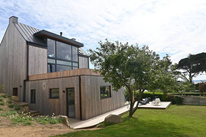 Ferienhaus mit Meerblick für 4 Personen, mit Garten und Terrasse sowie Meerblick in der Bretagne - 2