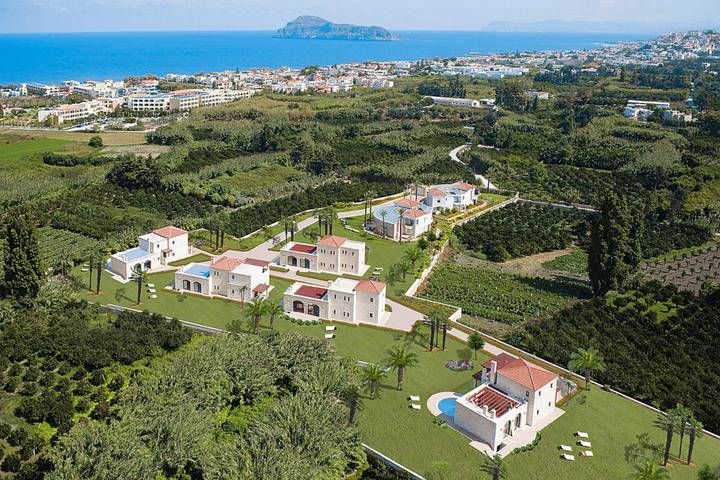 Villa für 9 Personen, mit Pool und Terrasse, mit Haustier in Chania und Umgebung - 2