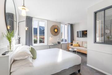 Hôtel pour 4 personnes, avec terrasse, adapté aux familles dans Casino de Trouville