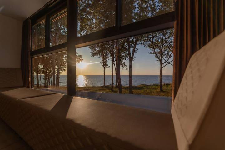 Ferienhaus für 2 Personen, mit Balkon und Terrasse sowie Ausblick
