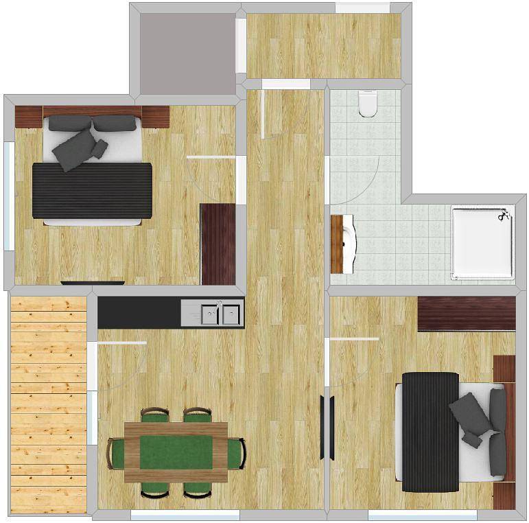 Geheel vakantieappartement, Apartment für 2-4 Personen in Zell am Ziller, Bezirk Schwaz