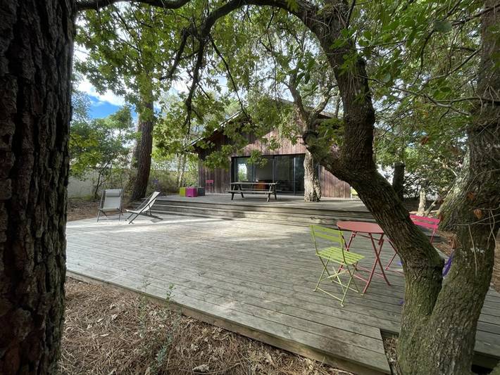Villa 8 Pers nahe Lagune, WLAN, Haustiere erlaubt, Parkplatz in Soustons, Côte d’Argent
