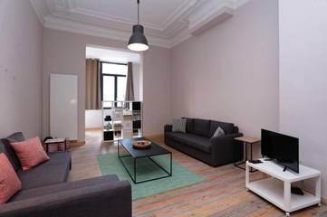 Gîte pour 6 personnes, avec terrasse et vue à Ixelles-Elsene