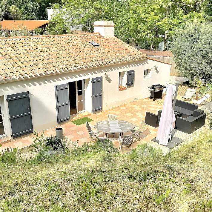 Vakantiehuis voor 8 personen, met Tuin in Longeville-sur-Mer